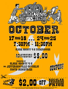 Retro Haunted House Brochure Retro Haunted House Brochure