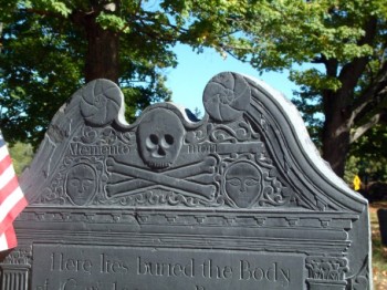 Ornate Flying Death Head