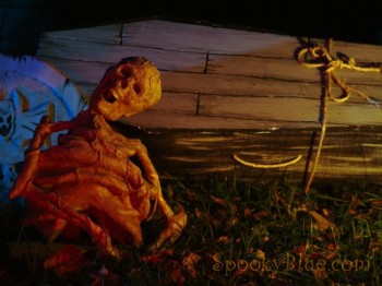 A fairly relaxed zombie