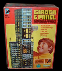 girder and panel building set